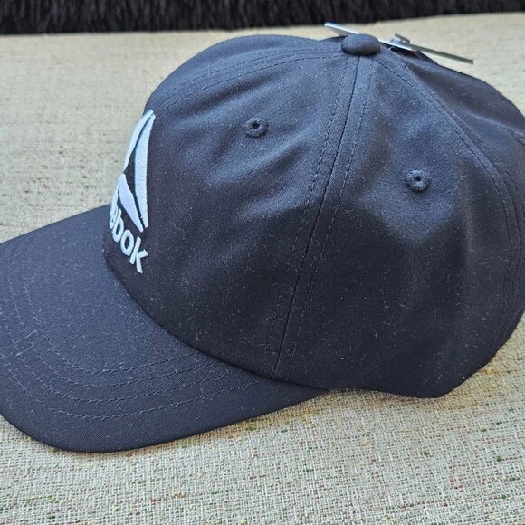 Reebok Men Hat Black Sport Baseball Cap One Size Most fit NWT - Picture 2 of 12